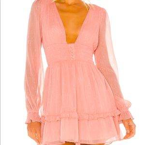 Arline Dress in Pink